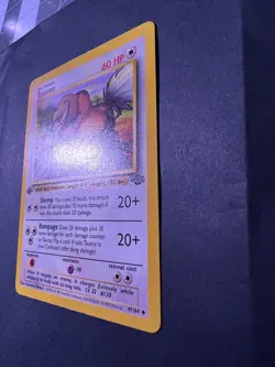 Tauros 47/64 Jungle Regular WOTC Vintage 🔥 very clean Card! - Image 2