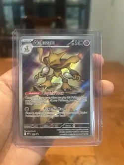 Pokemon Alakazam 009 Me: Mega Evolution Promo Holo 140 HP Stage 2 TCG Card - Image 1