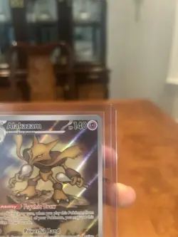 Pokemon Alakazam 009 Me: Mega Evolution Promo Holo 140 HP Stage 2 TCG Card - Image 5