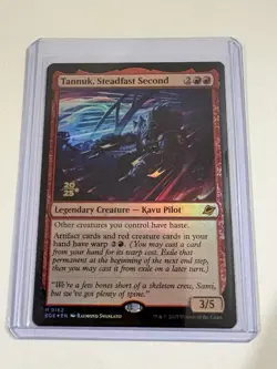 Foil Tannuk, Steadfast Second 0162 (Prerelease) - MTG:Prerelease Cards (PRE) - Image 1
