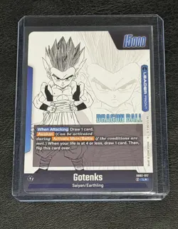 Dragon Ball Super Gotenks Awaken Leader Gold Foil 20000 Power DBS Card - Image 2