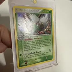 Shiftry EX Deoxys 25/107 Holo Rare Pokemon Card Lightly Played - Image 2