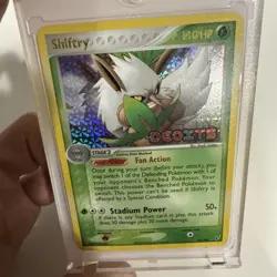 Shiftry EX Deoxys 25/107 Holo Rare Pokemon Card Lightly Played - Image 4