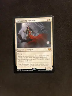 Welcoming Vampire [Promo Innistrad: Crimson Vow] Magic MTG Cards LP - Image 1