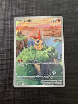 SV: Scarlet & Violet Promo Illustration Rare Cards #208 Victini - Image 1