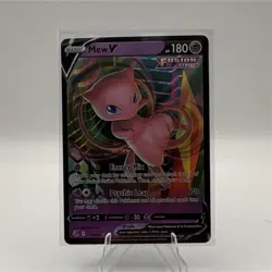 Pokemon Mew V Ultra Rare Holo Fusion Strike 113/264 180 HP TCG Card - Image 1