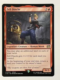 Zell Dincht Final Fantasy Non-Foil Regular MTG - Image 1