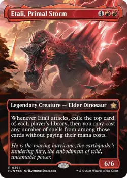 Etali, Primal Storm Borderless - FDN 0329 - NM - MTG Magic - Image 1