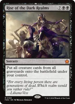 Rise of the Dark Realms - FDN 0183 - NM - MTG Magic - Image 1