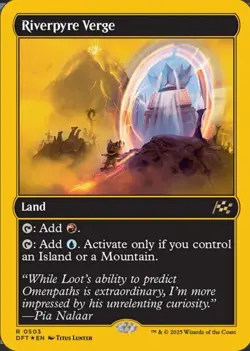 Riverpyre Verge (First-Place Foil) Aetherdrift Foil - Image 1