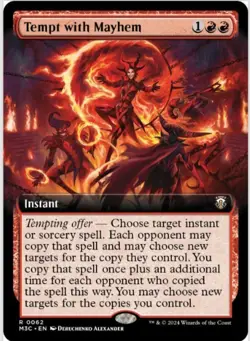 Tempt with Mayhem (Extended Art, Regular, #0062, NM) Modern Horizons 3 (M3C) - Image 1