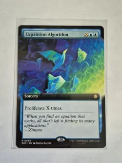 Expansion Algorithm (Extended Art) Commander: Secrets of Strixhaven Regular - Image 1