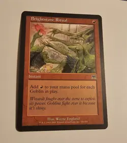 Brightstone Ritual Onslaught MTG Magic The Gathering LP - Image 1