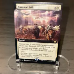 Akroma's Will (Extended Art) Commander Legends Regular - Image 1