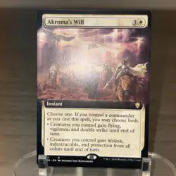 Akroma's Will (Extended Art) Commander Legends Regular - Image 2
