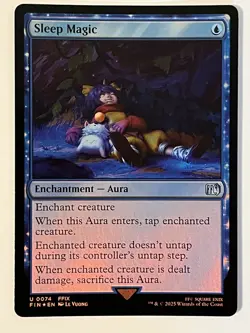 Sleep Magic Final Fantasy Foil MTG - Image 1