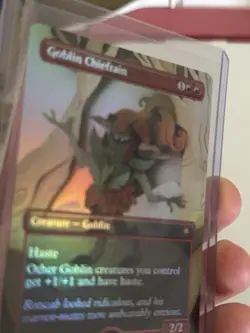 Goblin Chieftain (Borderless) #135 (Foil) (NM) Special Guests SPG Magic MTG - Image 2
