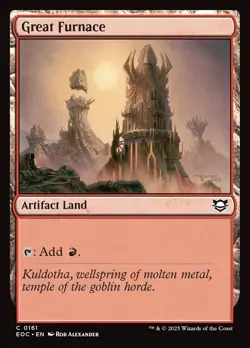 Great Furnace Commander: Edge of Eternities Regular MTG - Image 1