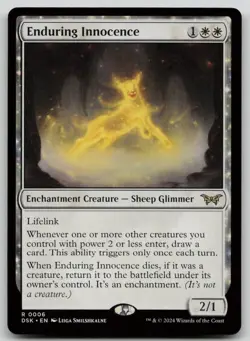 Enduring Innocence #6 (LP) Duskmourn DSK Magic MTG - Image 1