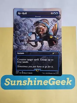 Re-Roll - Rewind (Borderless) Secret Lair Drop Regular - Image 1