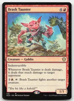 Brash Taunter 125 SCD Starter Commander Decks Magic MTG NM - Image 1