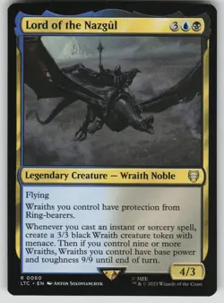 Lord of the Nazgul Normal R The Lord of the Rings 60 NM - Image 1