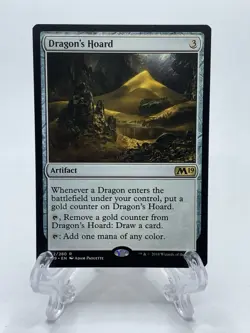 Dragon's Hoard - M19 Core Set 2019 - MTG - Rare - Magic The Gathering - Image 1