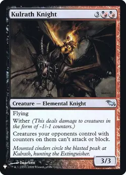 MTG Kulrath Knight - Foil, Mystery Booster, Lightly Played, English - Image 1