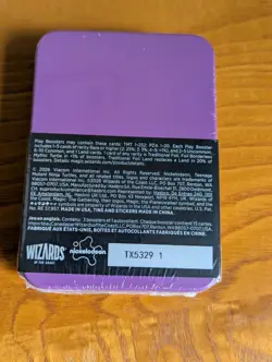 Magic The Gathering Teenage Mutant Ninja Turtles LIMITED DONATELLO BOOSTER TIN - Image 4