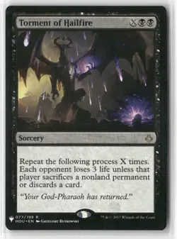 Magic The Gathering Torment of Hailfire The List Reprints #77 - Image 1