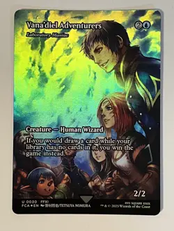 Vana'diel Adventurers (Showcase) Final Fantasy Foil MTG - Image 1