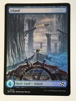 Island (0273) Aetherdrift Non-Foil Regular MTG - Image 1