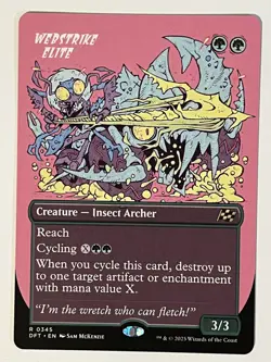 Webstrike Elite (Borderless) Aetherdrift Non-Foil Regular MTG - Image 1