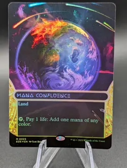 MTG: Mana Confluence | Borderless Foil | Edge of Eternities | Pack Fresh NM | - Image 1
