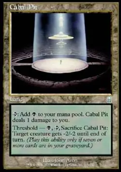Cabal Pit - Light Play MTG Odyssey - Image 1