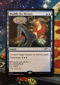 MTG Muddle the Mixture x1 NM from Secret Lair Drop Series - Image 1