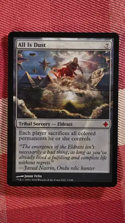 All Is Dust Rise of the Eldrazi Regular MTG Mythic - Image 1