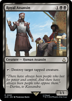 Royal Assassin (REGULAR) x1 - MTG Assassin's Creed ACR #93 - Image 1