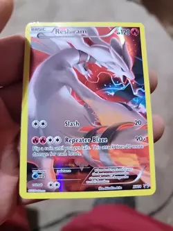 Reshiram Full Art Promo Holo XY74 Pokemon TCG XY English Card - Image 1