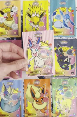 Let's Go Eevee Card Database - Eeveelutions - Flowers Set - Image 2