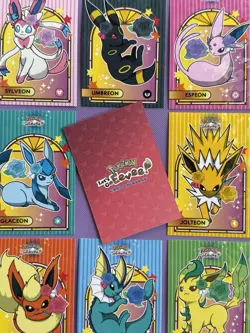 Let's Go Eevee Card Database - Eeveelutions - Flowers Set - Image 3