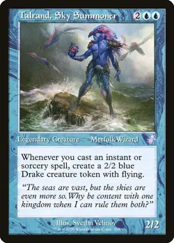 Talrand, Sky Summoner NonFoil Time Spiral Remastered 318 NM MTG - Image 1