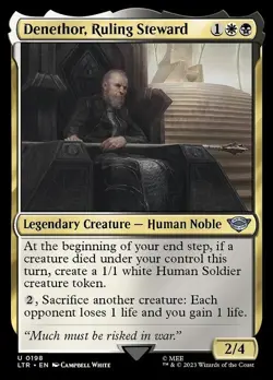 DENETHOR, RULING STEWARD X4 *LOTR: TALES OF MIDDLE-EARTH* - Image 1