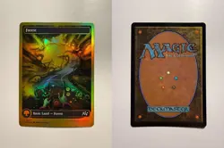 Forest (0511) (First-Place Foil) 511 MTG Aetherdrift Foil - Image 3