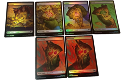 Full Art Foil Pizza Lands X6 TMNT! MTG! U.S. Only! - Image 1
