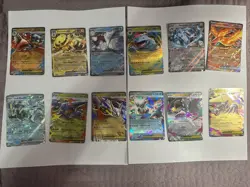 Pokemon TCG EX GX Holo Lot 12 Cards Mega Lucario, Electivire, Venusaur - Image 1