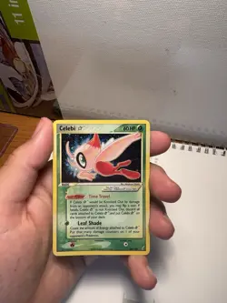 Pokemon Celebi Star 100/100 EX Crystal Guardians Ultra Rare Holo 60 HP Card - Image 2