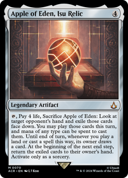Apple of Eden, Isu Relic (REGULAR) x1 - MTG Assassin's Creed ACR #70 - Image 1