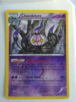 Chandelure Rare Reverse Holo Noble Victories 60/101 Pokemon TCG 2011 Lampent - Image 2