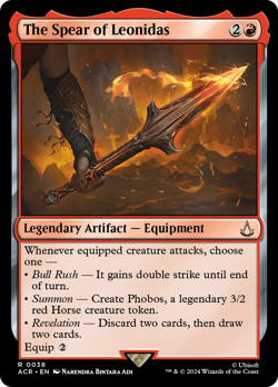 The Spear of Leonidas (FOIL) x1 - MTG Assassin's Creed ACR #38 - Image 1
